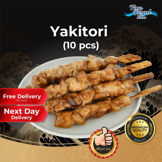 [PAN ROYAL] Frozen Chicken Yakitori 10 pcs-Pan Ocean Singapore - Sea Through Us