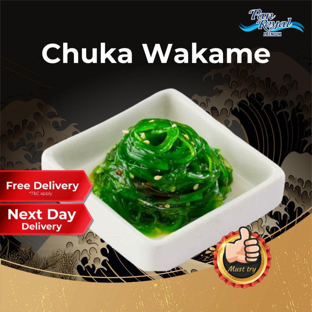 [PAN ROYAL] Frozen Chuka Wakame (Seasoned Seaweed) (200g +/-)-Pan Ocean Singapore - Sea Through Us