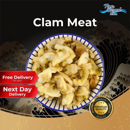 [PAN ROYAL] Frozen Clam Meat (500g +/-)-Pan Ocean Singapore - Sea Through Us