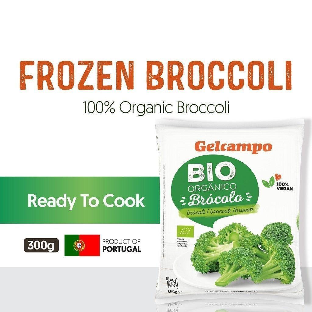 [PAN ROYAL] Frozen Gelcampo Organic Broccoli (300g +/-)-Pan Ocean Singapore - Sea Through Us