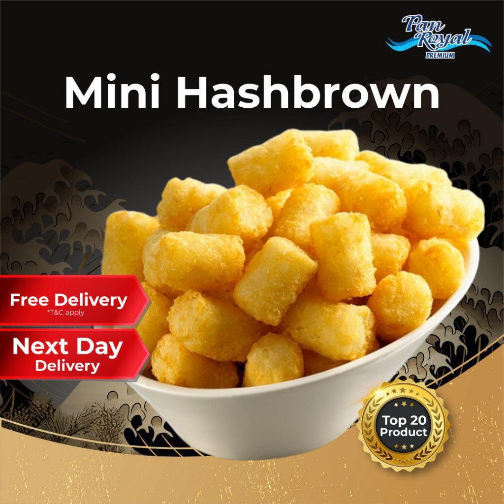 [PAN ROYAL] Frozen Mini Hashbrown (500g +/-)-Pan Ocean Singapore - Sea Through Us