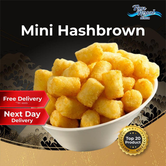 [PAN ROYAL] Frozen Mini Hashbrown (500g +/-)-Pan Ocean Singapore - Sea Through Us