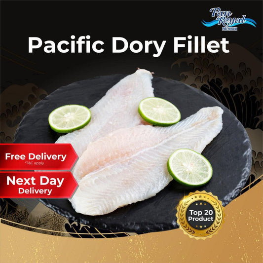 [PAN ROYAL] Frozen Pacific Dory Fillet (Untreated) 4 - 5 pcs-Pan Ocean Singapore - Sea Through Us