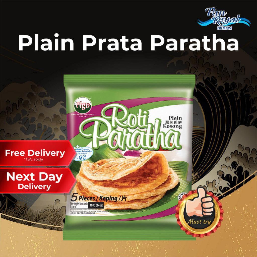 [PAN ROYAL] Frozen Plain Prata Paratha 5 pcs-Pan Ocean Singapore - Sea Through Us