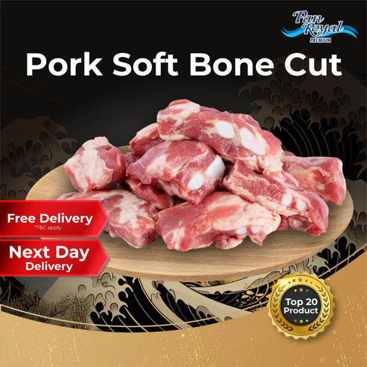 Frozen Pork Soft Bone Cut (500g +/-) - Pan Ocean Singapore