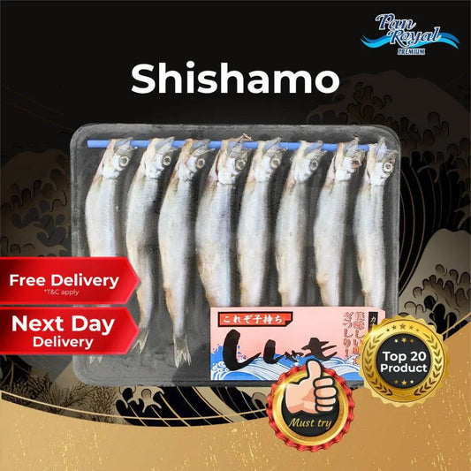 Frozen Shishamo 8 pcs – Pan Ocean Singapore
