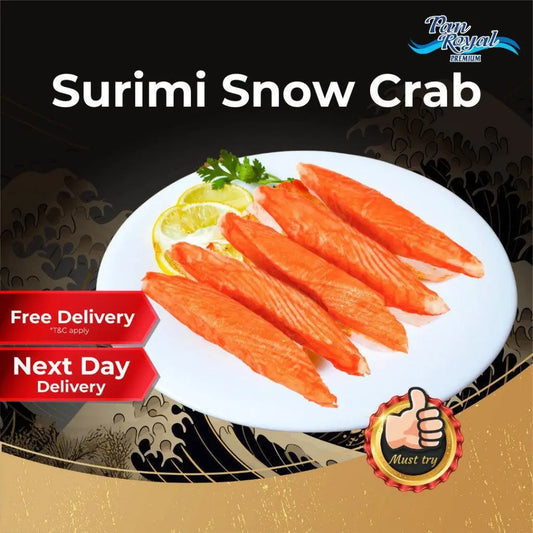 Frozen Surimi Snow Crab Leg (250g +/-) – Pan Ocean Singapore