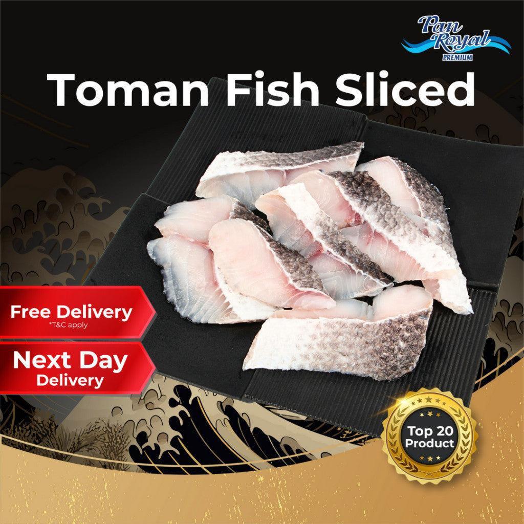 [PAN ROYAL] Frozen Toman Fish Sliced (500g +/-)-Pan Ocean Singapore - Sea Through Us