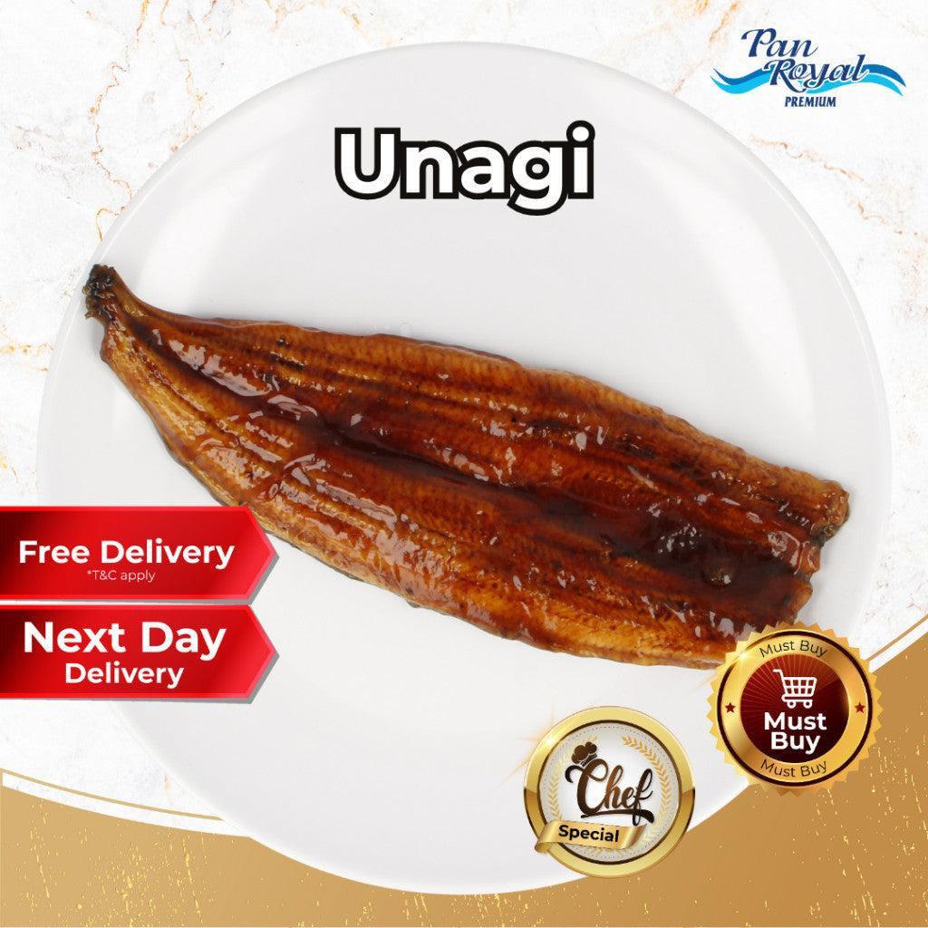 [PAN ROYAL] Frozen Unagi (200g +/-) 1 pcs-Pan Ocean Singapore - Sea Through Us