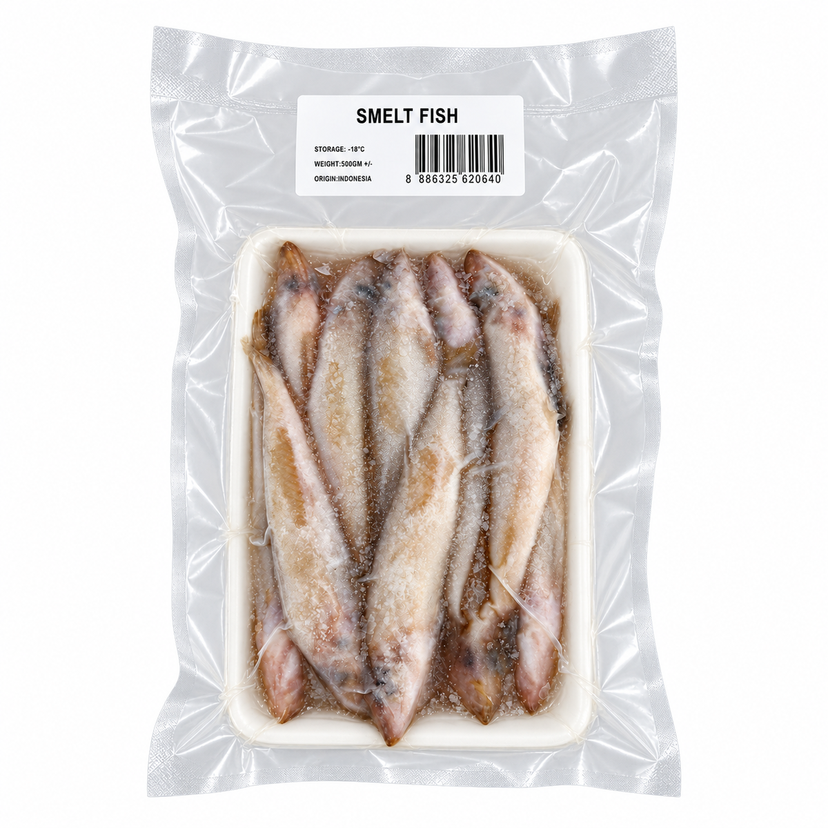 Fresh Smelt Fish (450g ±) — product packaging on white background